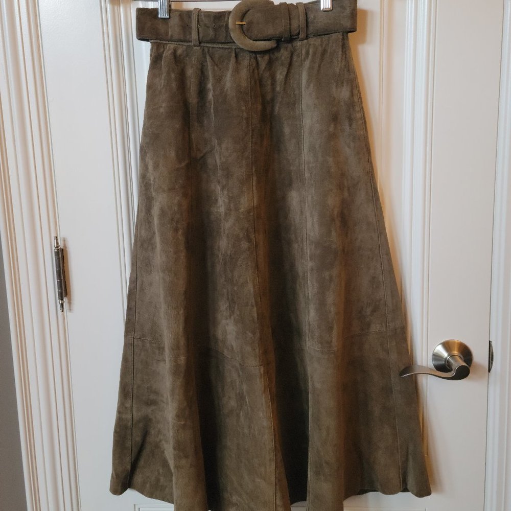 The Olde Hide House Suede skirt
